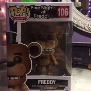 A Freddy “PoP” from five nights at Freddy’s